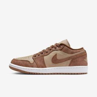 【NIKE 耐吉】Wmns Air Jordan 1 Low SE 女 休閒鞋 運動 喬丹 AJ1 棕(FJ3453-200)