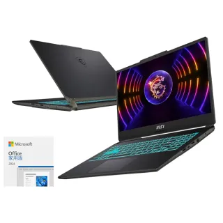 office 2024★【MSI 微星】15.6吋i5 RTX4050 電競筆電(Cyborg 15/i5-13420H/16G/512G SSD/W11/A13VE-650TW)