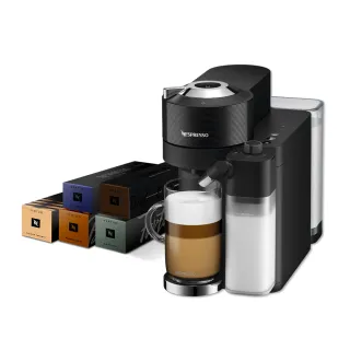 【Nespresso】臻選厚萃Vertuo Lattissima膠囊咖啡機(午後香醇50顆組)