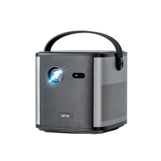 【OVO】1080P便攜智慧投影機U8(1500流明/支援4K解碼/內建電池/娛樂/露營/戶外/商用)