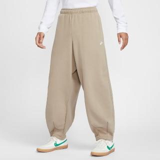 【NIKE 耐吉】長褲 男款 運動褲 AS M NK CLUB FT OVERSIZED PANT 奶茶 HJ1823-247