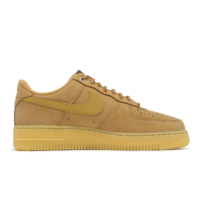【NIKE 耐吉】休閒鞋 Air Force 1 07 運動 男鞋 女鞋 經典款 AF1 小麥色 膠底 質感 穿搭 棕(CJ9179-200)