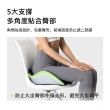 【Kyhome】2入  慢回彈記憶棉坐墊 減壓坐墊 美臀護腰 辦公室椅墊