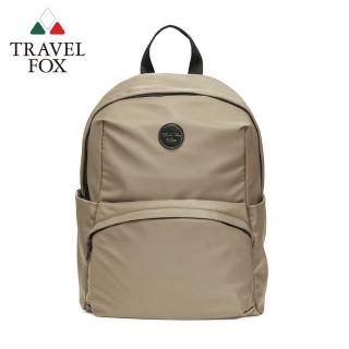 【TRAVEL FOX 旅狐】女包/男包 輕巧時尚防水後揹包/旅行後揹包/電腦包(TB831-18 卡其)