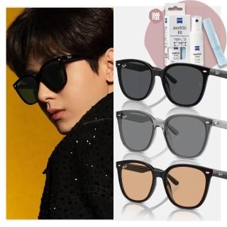 【RayBan 雷朋】2024新品修顏膠框太陽眼鏡(RB4423D-601/87、645087、601/93 66mm 多色任選)