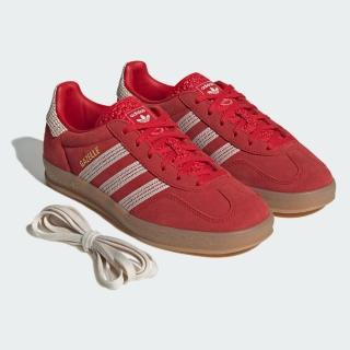 【adidas 愛迪達】GAZELLE INDOOR 運動休閒鞋 德訓鞋 滑板 復古 女鞋 - Originals JI2756
