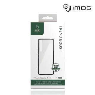 【iMos】SONY Xperia 1 VI 軍規認證雙料防震保護殼(黑色)