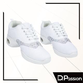 【D.Passion】1705 白 飛織氣墊(排舞鞋)