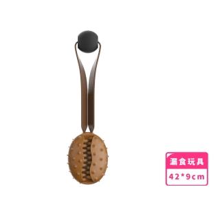 【好吃好玩】ins咖啡豆造型漏食玩具(耐咬 磨牙 寵物互動 犬貓適用 寵物玩具 安全玩具 益智玩具 消耗)