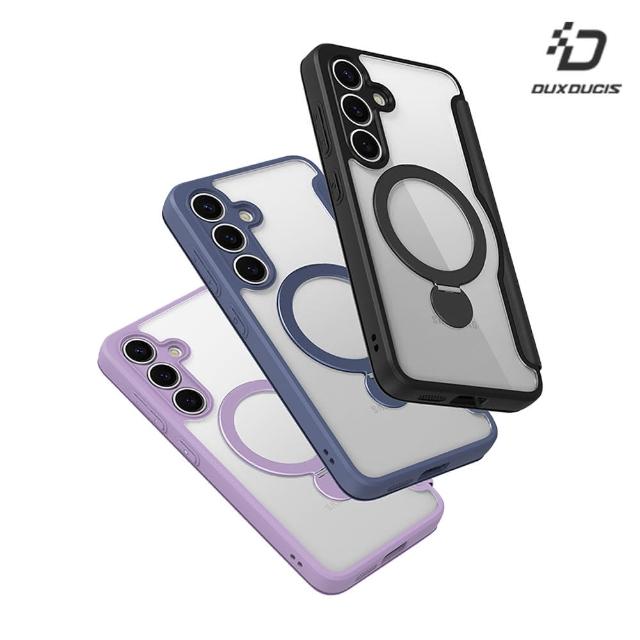 【DUX DUCIS】SAMSUNG 三星 Galaxy S25 SKIN X Pro 磁吸支架皮套(可磁吸/可插卡/可站立)