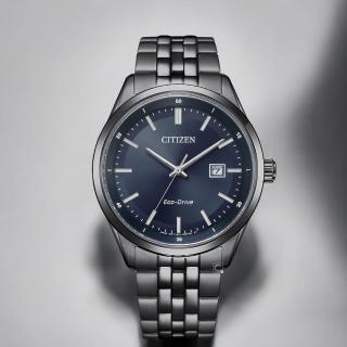 【CITIZEN 星辰】GENTS 光動能 經典簡約紳士手錶 男錶(BM7567-50L)