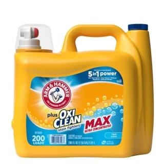 【Star 星】強效濃縮洗衣精新增小蘇打粉ARM & HAMMER(5.91公升 / 200蓋次)