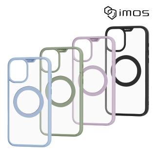 【iMos】iPhone 16 Plus 6.7吋 磁吸軍規防震保護殼(4色)