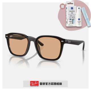 【RayBan 雷朋】膠框太陽眼鏡(RB4392D-601/93、RB4392D-601/80 66mm)
