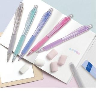 【Pentel 飛龍】AL405LT.三角自動鉛筆-柔色(辦公 學生 開學 文具)