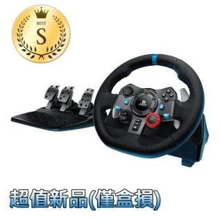 【Logitech 羅技】S級福利品 G29賽車模擬電競方向盤(僅方向盤外箱盒損 全新未拆封)