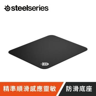 【Steelseries 賽睿】QcK Black電競鼠墊(專業/電競/鼠墊/320x270mm)