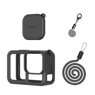 【嚴選】GoPro HERO13/12/11 運動相機全包覆矽膠保護套/含鏡蓋