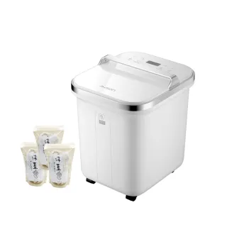 【日本AWSON】全自動電動滾輪高桶泡腳機/足浴機/AFM-810噴淋式SPA/泡腳包組合(3包共21入)