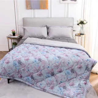 【日本旭川】生命磁石墨烯法式玫瑰醫護機能被140x190cm(四季被 孝親被 輕量保暖棉被 台灣製)