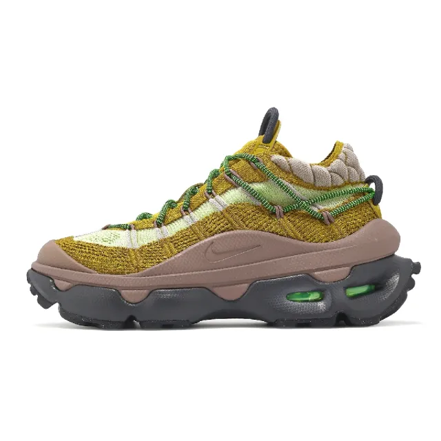 【NIKE 耐吉】休閒鞋 Wmns Air Max Flyknit Venture 女鞋 黃 紫 氣墊 緩衝 襪套式(FD2110-700)