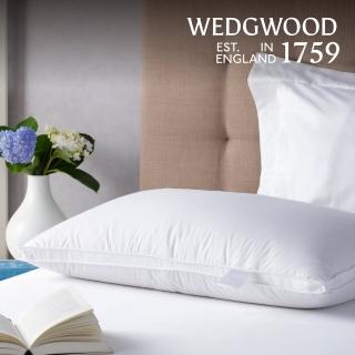 【WEDGWOOD】雅品三層立體80/20抗菌羽絨枕1入(48x74cm)