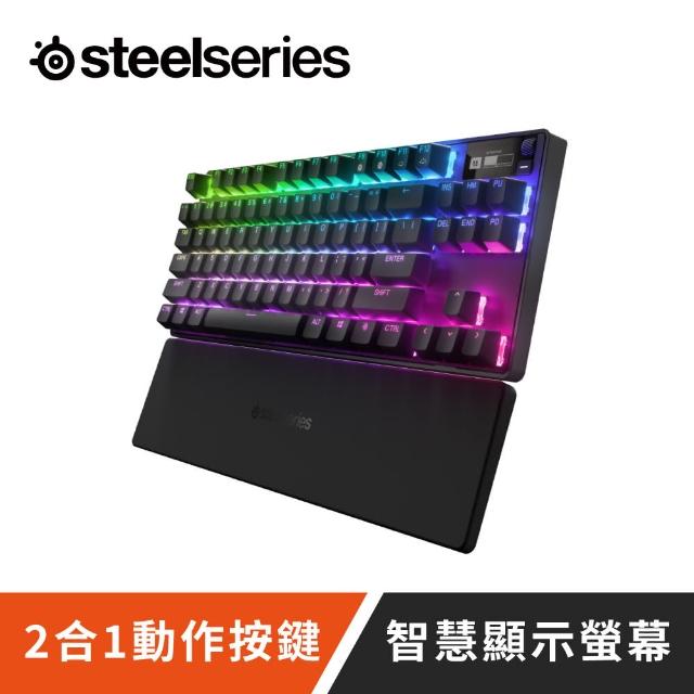 【Steelseries 賽睿】Apex Pro TKL 無線電競鍵盤(電競/鍵盤/無線/TKL/英刻/2023)