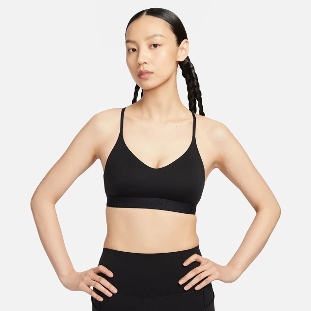 NIKE 耐吉 運動內衣 女款 輕度支撐 可調式 AS W NK DF INDY LGT SPT BRA 黑 FD1063-010