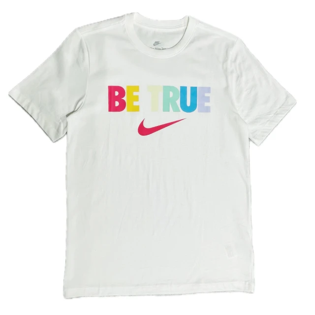 NIKE 耐吉 短袖上衣 男 AS M NSW BE TURE SS TEE 白 II7407-100