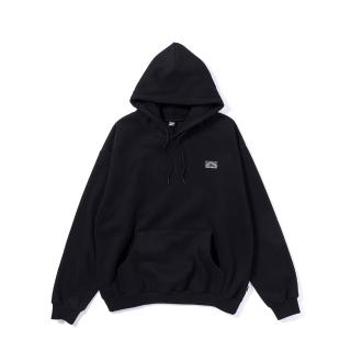 【POLER STUFF】日本限定 MCQUEEN HOOD 刺繡日昇帽T(黑)