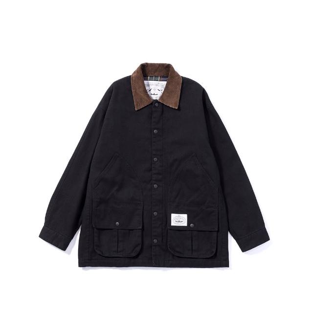 【POLER STUFF】日本限定 OUTPOST HUNTING JACKET 戶外狩獵獵裝夾克外套(黑色)