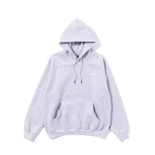 【POLER STUFF】日本限定 MCQUEEN HOOD 刺繡日昇帽T(灰)
