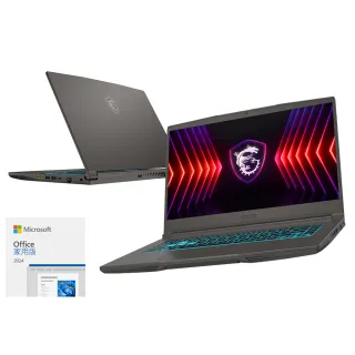 Office 2024★【MSI】15.6吋 i7 RTX3050-4G 電競筆電(Thin 15/i7-13620H/16G/512G SSD/W11/B13UC-1418TW)