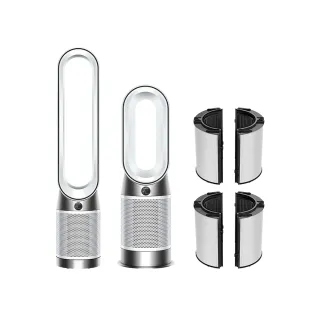 【dyson 戴森】HP10 三合一涼暖空氣清淨機 循環風扇 + TP10 二合一涼風空氣清淨機(超值組)