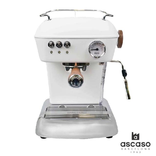 【ascaso】Dream 義式半自動玩家型咖啡機(核桃木白)