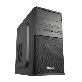 【華碩平台】i5六核{日向V}文書電腦主機(i5-12400/H610/16G D4/500G)