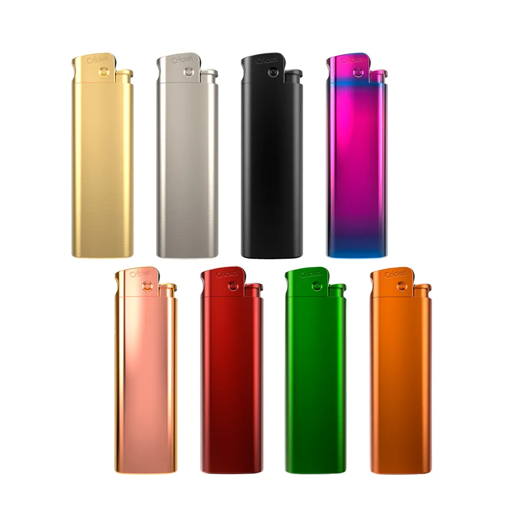 Cricket】瑞典品牌~Flint Deluxe-防風噴射豪華金屬打火機(8色) - momo