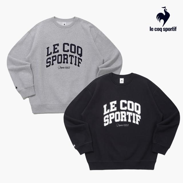 【LE COQ SPORTIF 公雞】休閒潮流圓領T恤 男款-2色-LKU23226