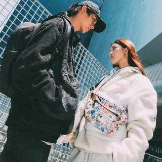 【Herschel】官方直營 外套 男 女 中性 保暖 羔羊絨外套(黑/白)