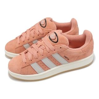 【adidas 愛迪達】休閒鞋 Campus 00S 男鞋 女鞋 灰 藕粉色 復古 愛迪達(ID8268)
