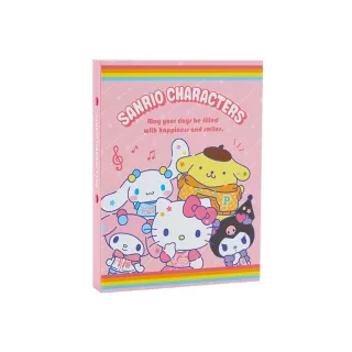 【SANRIO 三麗鷗】懷舊彩虹友誼系列 六孔友情紀念冊 畢業紀念冊 三麗鷗家族