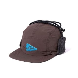 【POLER STUFF】日本限定 NYLON FLAP CAP 尼龍翻蓋遮耳帽(巧克力)