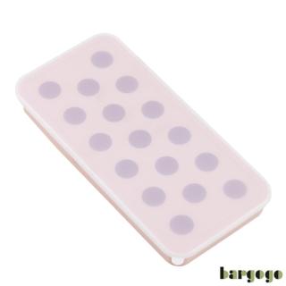 【bargogo】球型造型矽膠製冰盒-17球-兩入組(可當副食品分裝盒)