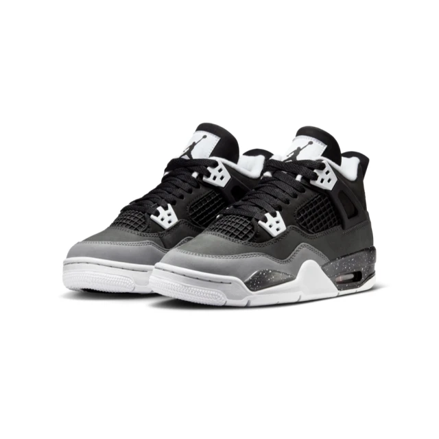 NIKE 耐吉 Air Jordan 4 Retro Fear 恐懼黑 GS FQ8213-002(AJ4 驚艷 有型 休閒鞋 大童鞋)