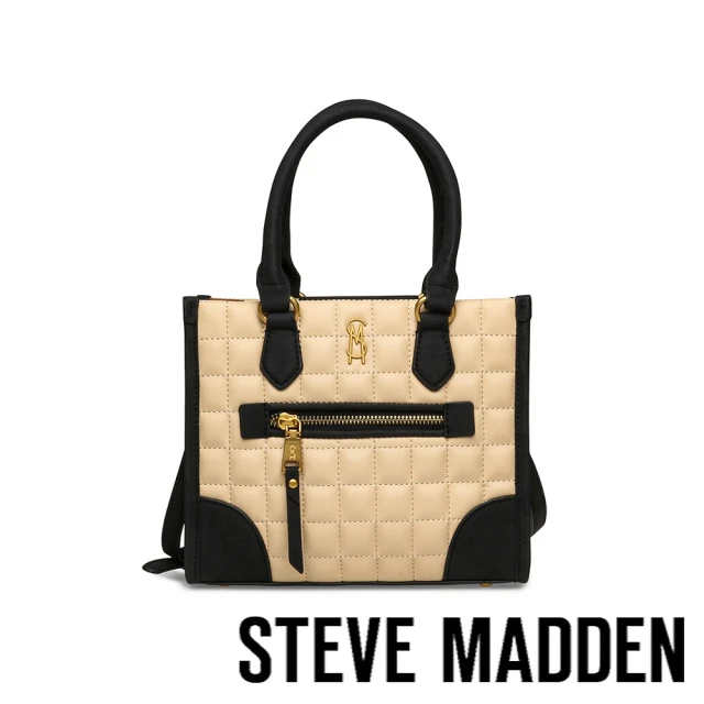 steve madden BMASSI-N 格紋方形吐司包(卡其色)