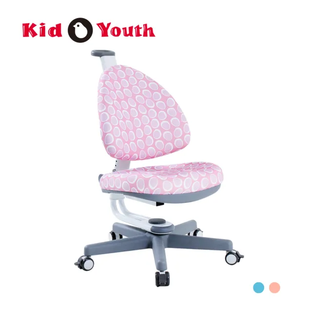 【Kid2Youth 大將作】BABO C 兒童成長椅 兒童電腦椅(固定椅座 手動坐煞輪設計 / 新色上市)
