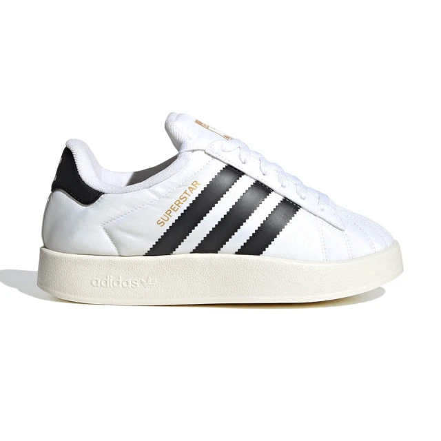 adidas 愛迪達 Superstar Home 女鞋 白色 運動 麵包鞋 三葉草 彈力鞋帶 好穿脫 休閒鞋 IE1435