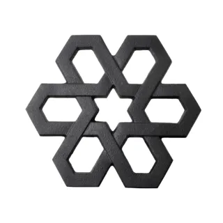 【福介商店】南部鐵器 日本鑄鐵壺墊 盛榮堂 雪格子(鍋墊 隔熱墊 茶具)