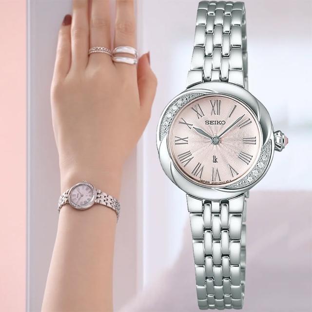 【SEIKO 精工】LUKIA 鑽石羅馬女錶-23mm 618年中慶 推薦(SSWA001J/4N30-00V0P)
