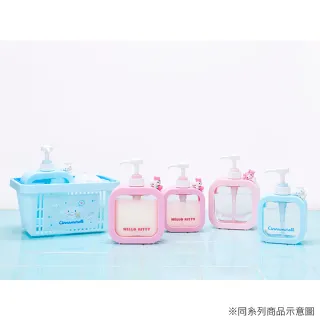 【SANRIO 三麗鷗】沐浴時光系列 按壓式空瓶 M 500ml